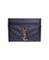 Saint Laurent Monogram Card Holder, front view